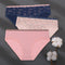 3PCS/Set Women Panties Cotton Underwear Patchwork Cute Design Female Lingerie Underpants Pantys Sexy Briefs Intimates for Girls