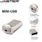 JASTER Mini Metal USB Flash Drives Silver Business Gifts Memory Stick Custom logo Pen Drive Waterproof Storage Devices 32GB 64GB