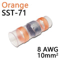 5/10/20/30/50pcs Solder Seal Wire Connectors 3:1 Heat Shrink Insulated Electrical Wire Terminals Butt Splice Waterproof