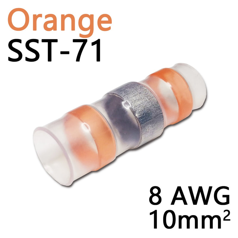 5/10/20/30/50pcs Solder Seal Wire Connectors 3:1 Heat Shrink Insulated Electrical Wire Terminals Butt Splice Waterproof