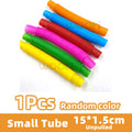 3D Pop Tube Silicone Alpaca Unicorn Push It Bubble Balls Decompression Pipe Anti-stress Vent Fidget Toys for Kids Adults Gifts