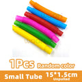 3D Pop Tube Silicone Alpaca Unicorn Push It Bubble Balls Decompression Pipe Anti-stress Vent Fidget Toys for Kids Adults Gifts