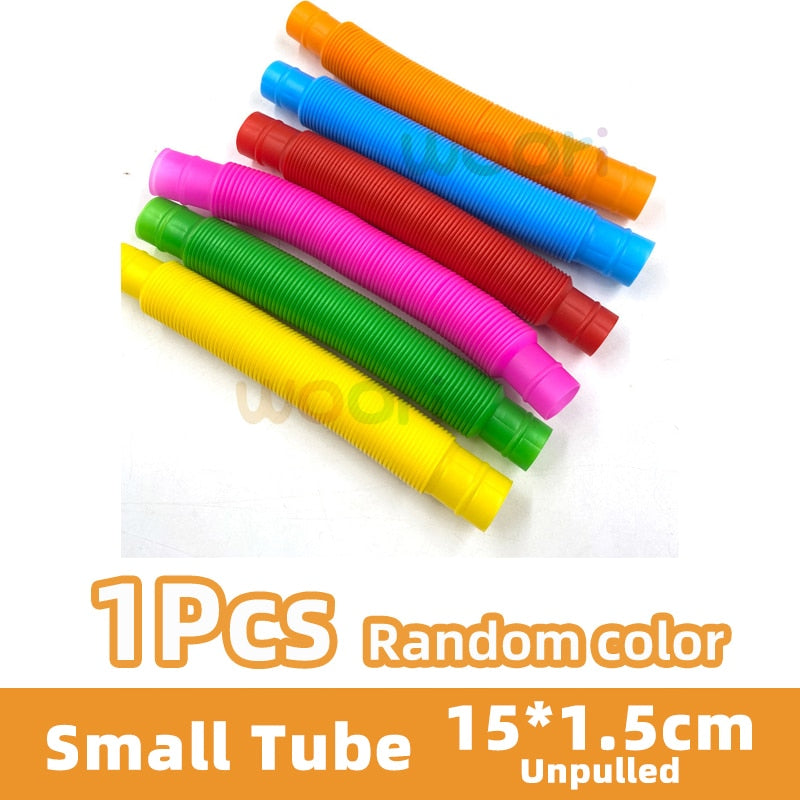 3D Pop Tube Silicone Alpaca Unicorn Push It Bubble Balls Decompression Pipe Anti-stress Vent Fidget Toys for Kids Adults Gifts