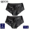2pcs/lot QUCO Brand sexy Women Underwear High Quality Women Panties Seamless Underwear Solid  Lingerie underwear women