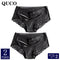 2pcs/lot QUCO Brand sexy Women Underwear High Quality Women Panties Seamless Underwear Solid  Lingerie underwear women