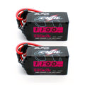 2PCS CNHL 4S 6S 14.8V 22.2V Lipo Battery 1100mAh 1300mAh 1500mAh 100C With XT60 For FPV Airplane Drone Quadcopter Helicopter
