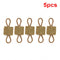 5pcs Tactical Backpack Binding Buckles Elastic Tactical Binding Buckle Carabiner Clip Bags Clasp Cord Fix Gear Elastic Strap