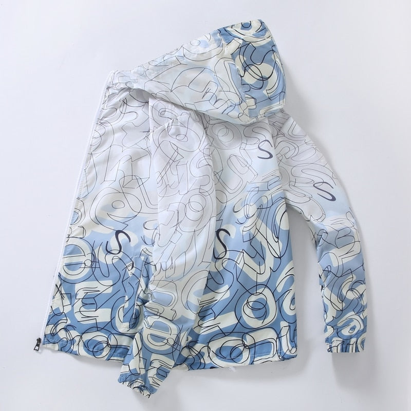 Summer Sun Protection Clothing UV Protection For Men And Women Couples Skin Jacket Thin Section Breathable Quick-Drying FS2967