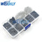 310PCS Dupont Wire Jumper Pin Header Connector Housing Kit Male Crimp Pins+Female Pin Connector Terminal Pitch With Box