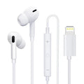 In Ear Headphones Wired for Iphone Lightning Earphones for Iphone 12 11 pro 8 7 Plus X XS MAX XR iPod Wired Earbuds with Mic