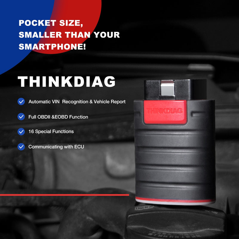 Thinkcar Thinkdiag Old Version All System Software Free 1Year Car Diagnostic Tool Bluetooth OBD2 Scanner Easydiag Thinkdiag