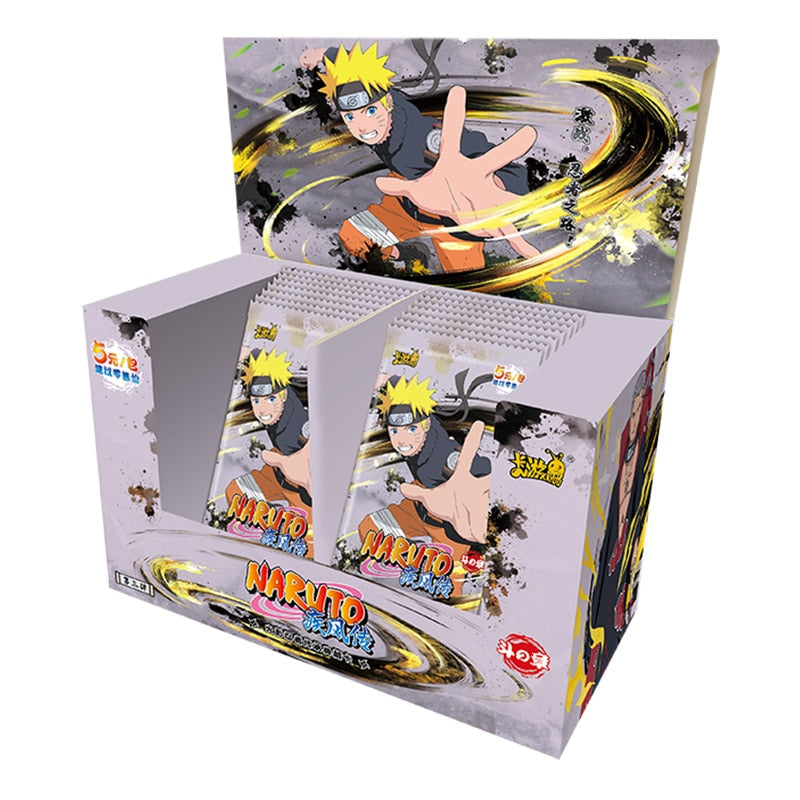 The New KAYOU Naruto Card The Chapter of Soldiers Naruto Bronzing Inheritance Collection BP Card Children&