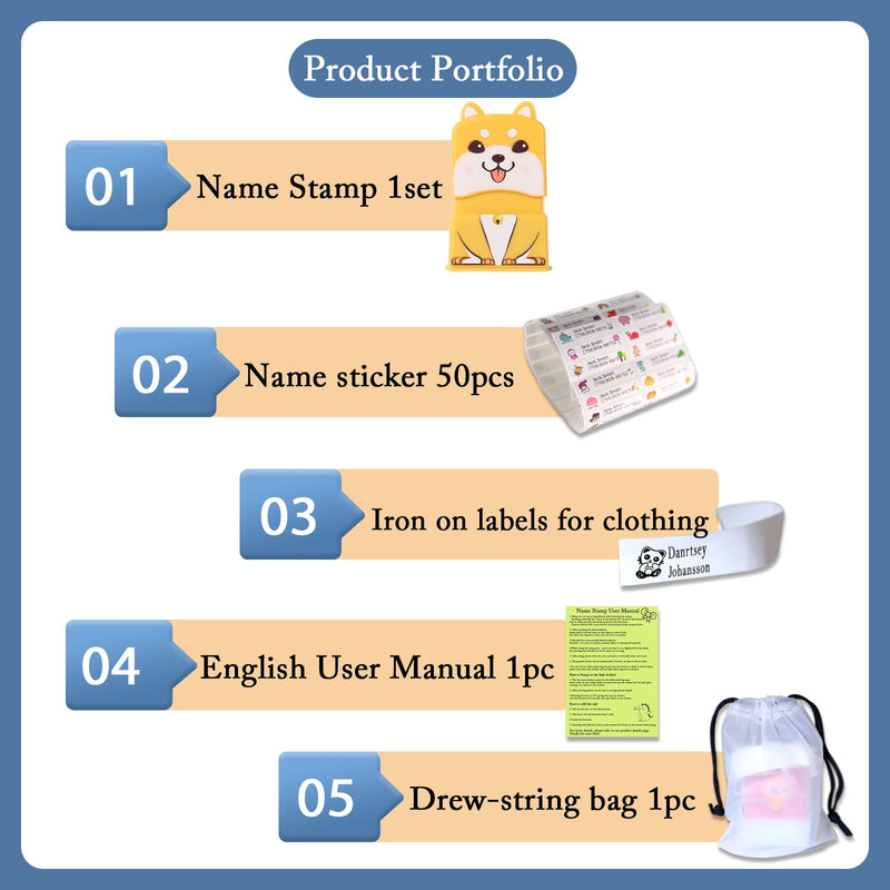 Custom Name Stamp For Baby Children&