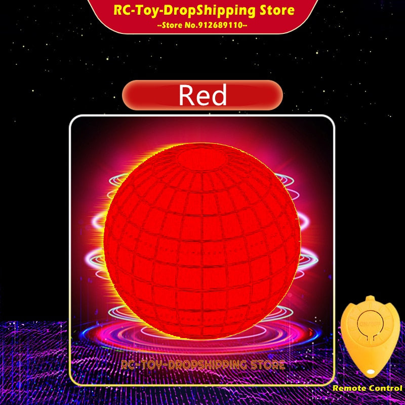 Flying Ball Boomerang Fly Orb Magic With LED Lights Drone Hover Ball Fly Nova Orb Flying Spinner Children Toys Christmas Gifts