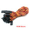 10pcs 10 / 15 / 30 / 50 / 100cm Servo Extension Cable 30 / 60coreFor Futaba JR Anti-interference Servo For RC Helicopter Part/