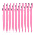 3/10Pcs Eyebrow Razor Eyebrow Trimmer Women Face Razor Hair Remover Eye Brow Shaver Blades for Cosmetic Beauty Makeup Tools