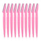 3/10Pcs Eyebrow Razor Eyebrow Trimmer Women Face Razor Hair Remover Eye Brow Shaver Blades for Cosmetic Beauty Makeup Tools