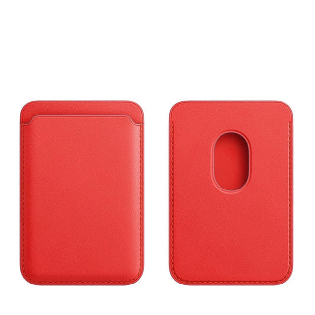 For Magsafe Magnetic Leather Wallet Case For iPhone 13 12 14 Pro Max Magnetic Card Bag iPhone 12 13 mini Phone Cover Accessorie