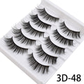 5/10Pairs 3D Mink Lashes Natural Eyelashes Dramatic False Eyelashes Faux Cils Makeup Wholesale Fake Eyelash Extension maquiagem