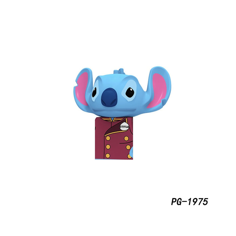 Disney Mini Action Toy Figures Building Blocks Cartoon dolls Toy Story Mickey Mouse Winnie The Pooh Frozen Stitch Donald Duck