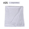 Muslim Women Stretchy Jersey Hijab Plain Cotton Jersey Hijabs  Islamic Soft Turban Head Wraps Headscarf 170X60cm