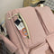 Large Capacity Canvas Black Backpack Light Simple Travel Bag Canvas Backpack Student School Bag Canvas Student Zipper Backpack