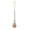 Pacifier Clips Chain Silicone Beads BPA Free DIY Dummy Clip Holder Soother Chains Baby Teething Toys Chew Gifts