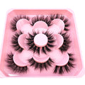 2022 New 5 pairs natural false eyelashes fake lashes long makeup 3d mink lashes eyelash extension mink eyelashes short eyelashes