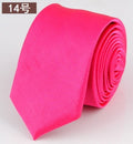 Fashion Narrow Casual Arrowhead Skinny Red Necktie Slim Black Tie For Men 5cm Man Accessories Simplicity For Party Formal Ties
