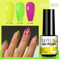 LILYCUTE 3 PCS Gel Nail Polish Set Nude Pink Glitter Sequins Matte Effect Gel Long Lasting Base Top Coat Nail Art Design Hybrid