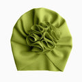 Cute Flower Baby Hat Toddler Turban Infant Head wraps Kids Bonnet Newborn Toddler Beanie Cap for  0-18m