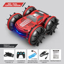 2in1 RC Car 2.4GHz Remote Control Boat Waterproof Radio Controlled Stunt Car 4WD Vehicle All Terrain Beach Pool Toys for Boys