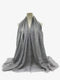 Pleated Plain Hijab Scarf Muslim Women Cotton Crinkle Headband Veil Scarves 2021 Fashion Islamic Headscarf Head Wraps Turban