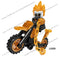 LG1002 Disney Building Blocks Luminous With Motorcycle Plastic mini action toy Figures Children Toys birthday gifts