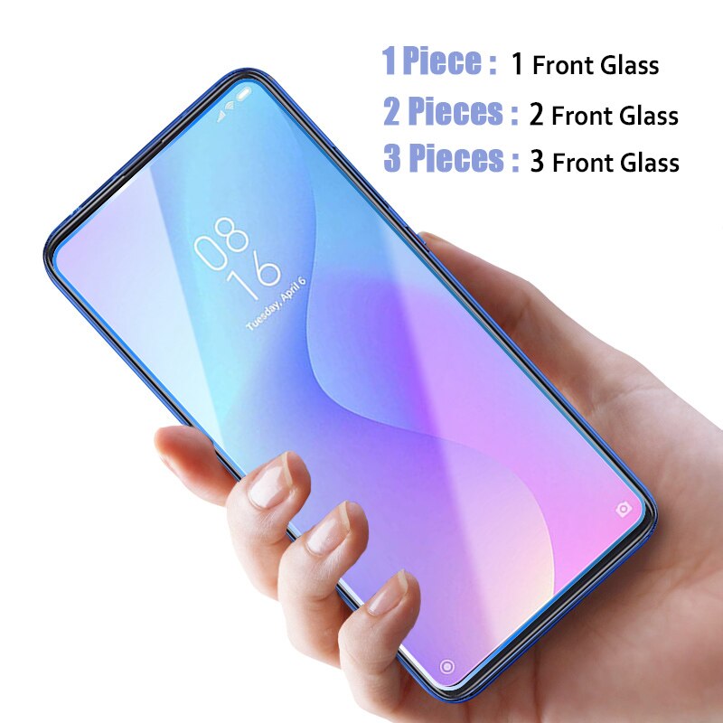 3Pcs tempered Glass For Xiaomi Mi 9 11 Lite 5G 10T Pro Screen Protector on Xiaomi mi 10 11i 8 6 9T Pro SE Mi A3 A1 A2 lite glass