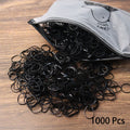 1000PCS Disposable Rubber Band Hairband For Children  Ponytail Hairs Ties Colourful Elastic Hair Bands Baby Hair Accessories