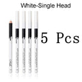 1-10 Pcs Eyeliner Pencil Makeup Women Long Lasting Waterproof Pigment Eye Liner White Eyeliner Pen Cosmetics