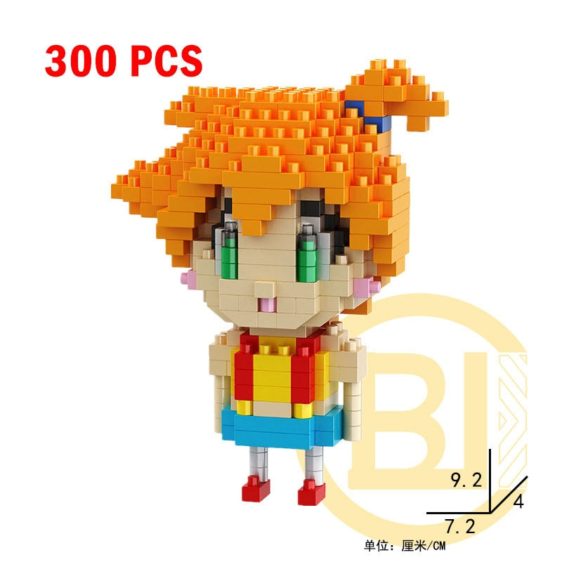Pokemon Small Building Pokemon Blocks Small Cartoon Picachu Animal Model Education Game Graphics Pokemon Toys For Kids Birthday