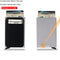 DIENQI Rfid Smart Wallet Card Holder Metal Thin Slim Men Women Wallets Pop Up Minimalist Wallet Small Black Purse Metal Vallet