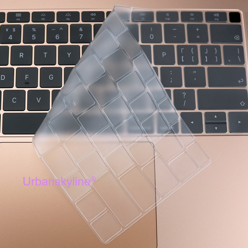 Keyboard Cover for Macbook Air 13 M2 Pro 13 M1 14 Max 15 16 Bar ID 17 Retina 11 Silicone Protector Skin Case A2337 A2442 A2681