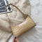 Fashion Exquisite Shopping Bag Retro Casual Women Totes Shoulder Bags Female Leather Solid Color Chain Handbag for Women 2022