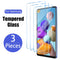 3PCS Protective Glass for Samsung s22 s21 ultra A51 A52 A50 A12 A02S A21S Screen Protector on Galaxy A71 A72 A10 A20 A70 A31 A32