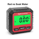 Digital Level Angle Gauge 360° Mini Measuring Digital Inclinometer With Magnetic Base Electronic Universal Bevel Protractor
