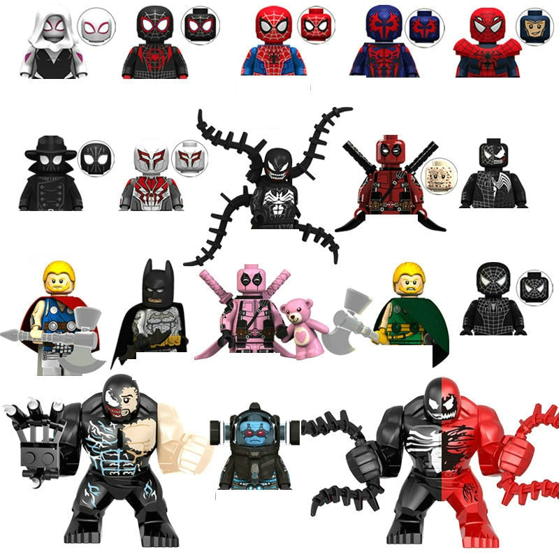 Disney 4cm Children Anime figure Building Blocks Kid Gift Toy Model Mini City Movies Characters Figurine Compatible With Lego
