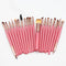 20Pcs Makeup Brushes Set for Eye Shadow Foundation Powder Eyeliner Eyelash Cosmetict for Face Make Up Brush Tools