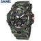 Sport Watch Military Watch For Men Alarm Clock Stopwatch LED Digital Back Light Dual Time Display 8008 Men&