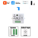 Mini Module WIFI Tuya Smart Light Switch Wall Panel Push Button Switch 433MHZ Wireless Electrical Home Remote Control 220V 10A