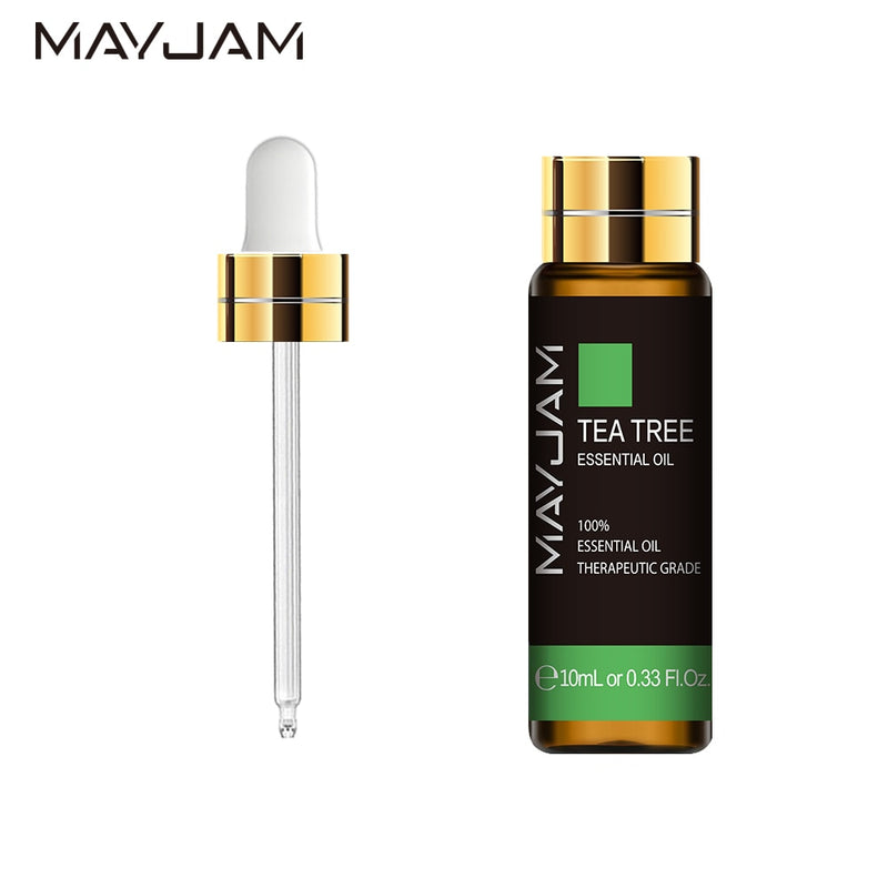 MAYJAM 10ML Aromatic Diffuser Essential Oil Lavender Vanilla Myrrh Fragrance Oil For Soaps Candle Making Massage Humidifiers