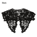 Fashion White Black Lace Fake Collar Blouse Vintage Detachable Shirt False Collar Lapel Blouse Top Women Clothes Accessories
