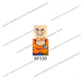 KT1007 KT1009 KT1011 KT1020 KF6142 Dragon Ball Z Goku Vegeta Trunks Kuririn Mini Action toy Figures Kids Assemble dolls Gifts
